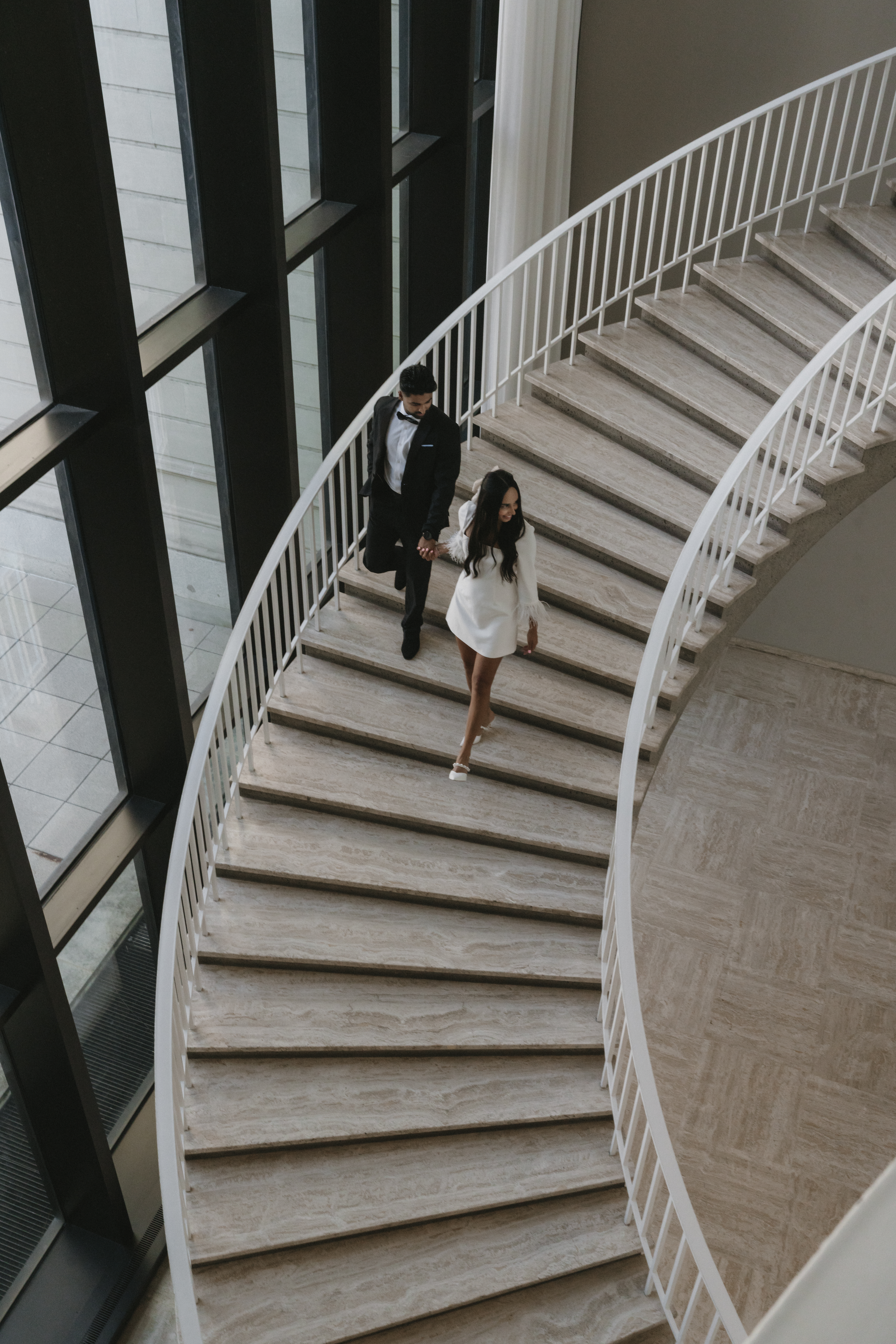 Image of a couple of the stairs at the Art Institue of Chicago